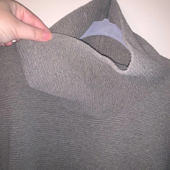 Lululemon Peaceful Moments Pullover Heathered Grey Sage - Picture 12 of 14